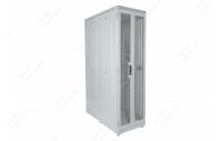 Шкаф телекоммуникационный напольный серверный 19",47U(800x1200) , ШТ-НП-С-47U-800-1200-ПП передняя,задняя двери перфорированные ССД
