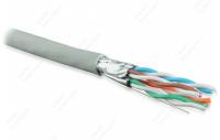47958 Hyperline UFTP4-C6-S23-IN-LSZH-GY-500 (500 м) Кабель витая пара, экранир. U/FTP, кат. 6, 4 пары (23 AWG), одножил. (solid), кажд.пара в фольге,