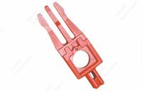 6089 3 055-00 Штекер размыкающий для 1 пары, красный