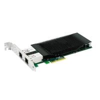 Сетевая карта PoE Gigabit Ethernet, 2 RJ-45, 2*10/100/1000Base-T, 1,25 Гбит/с, Intel i350