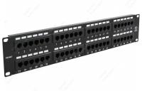 04-0022 Патч-панель 19", 2U, 48 портов RJ-45, категория 5e  REXANT