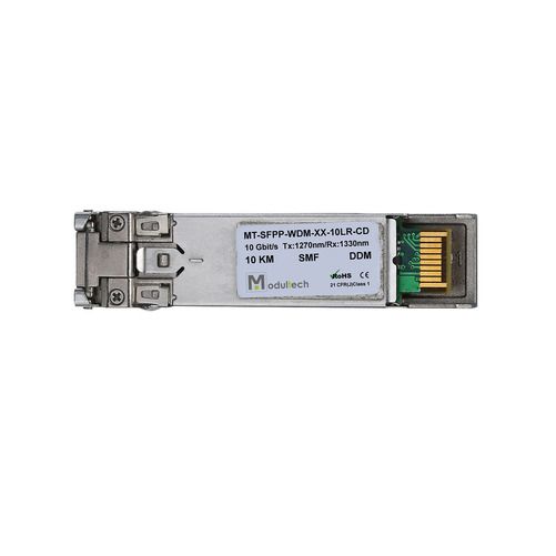 Модуль SFP+ WDM 10 Гбит/с, 10 км, 1330/1270 нм, SMF, LC