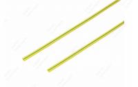 20-1507 Термоусадочная трубка REXANT 1,5/0,75 мм, желто-зеленая, упаковка 50 шт. по 1 м