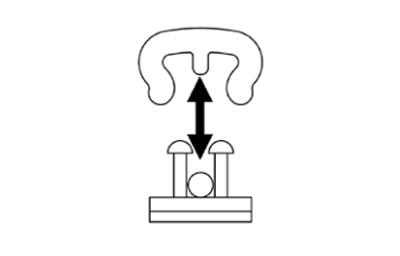 7100109646/80611487796 3M™Clear Track Cover,  крышка для самоклеющего крепления, 305шт