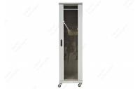 Шкаф телекоммуникационный напольный 19",42U(800x800), ШТ-НП-42U-800-800-С, передняя дверь стекло ССД