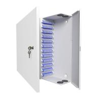 Кросс распределительный настенный КРН, 96, SM, укомплектованный 192 LC/UPC