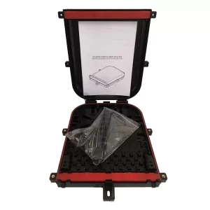 Оптическая кросс-муфта ОКМ-3023-18SC-162-М(В)-18К/2PLC8 (черная) винты со шлицем