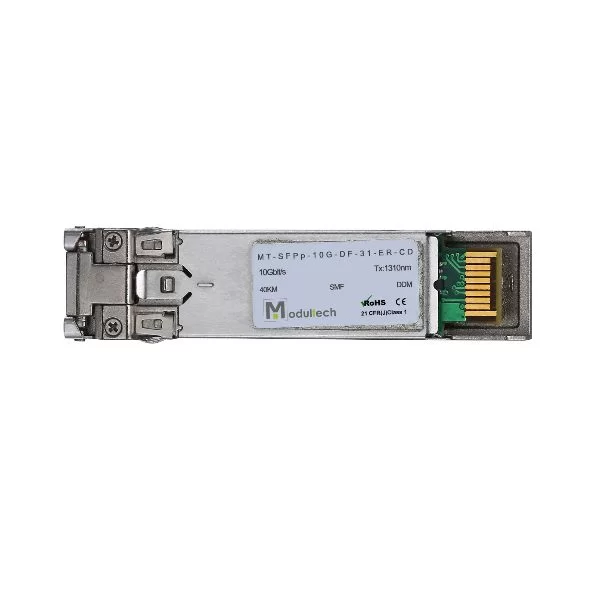 Модуль SFP+ 10 Гбит/с, 40 км, 1310 нм, SMF, LC