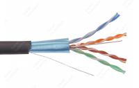LC3-C5E04-339 ITK Каб. вп F/UTP, кат.5E 4х2х24AWG solid, LDPE, 305м, чер.