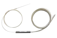 Оптический сплиттер PLC 1х8, SM, 0.9mm, 1M, миникорпус, неоконцованный