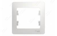 Рамка 1 пост Schneider Electric GLOSSA, белый