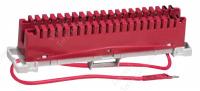 Плинт заземления универсальный ПВТ 10 пар, красный