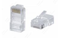 WRline WR-8P8C-C5E Коннектор RJ-45 под витую пару, категория 5e, неэкранированный, универсальный (100 шт в упак.)