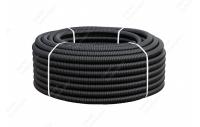 Труба ССД-Пайп Электро НГ, OD=50 мм, 800N, SN22, с протяжкой (бухта 100 м) Труба полимерная жёсткая гофрированная спиральная, не распространяющая горение