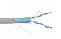 LC1-C5E02-311 ITK Кабель связи витая пара F/UTP, кат.5E 2х2х24AWG solid, PVC, 500м, серый