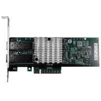 Сетевая карта 10Gigabit Ethernet, 2 SFP+ порта, 2*10G Base-X, 10 Гбит/с, Intel X520 (82599)
