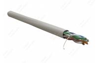 WRline WR-UTP-4P-C5E-PVC-GY Кабель витая пара, неэкранированный U/UTP, категория 5e, 4 пары (0,50 мм), одножильный, внутренний, PVC нг(А)-LS, серый, 305 м
