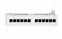 15379 Hyperline PPW-12-8P8C-C5e Патч-панель настенная, 12 портов RJ-45(8P8C), категория 5е, с подставкой
