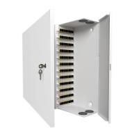 Шкаф кроссовый оптический настенный ШКОН, 96, MM, укомплектованный 96 SC/PC