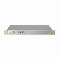 Мультиплексор CWDM, 4-канальный, 1270-1330, 1510-1570 нм, одноволоконный, Rack Unit