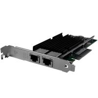 Сетевая карта 10Gigabit Ethernet, 2 RJ-45, 2*10G Base-T, 10 Гбит/с, Intel x540