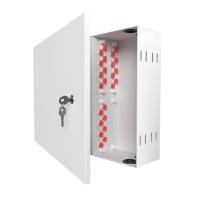 Шкаф кроссовый оптический настенный ШКОН, 32 SM, укомплектованный 24 FC/UPC