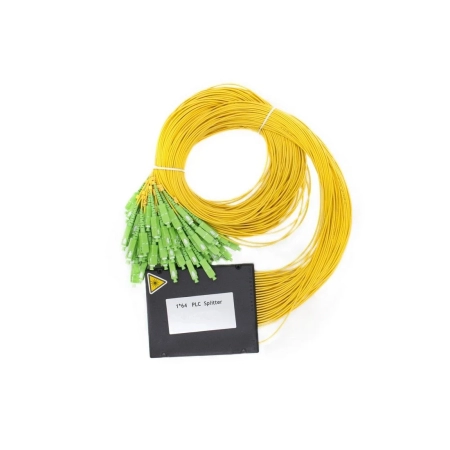 Сплиттер оптический планарный 1х64, 2мм,1м, оконцованный SC/APC