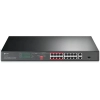 Коммутатор TP-Link TL-SL1218P 16x100Mb 1G 16PoE+ 150W неуправляемый