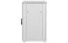 Шкаф телекоммуникационный напольный 19",18U(600x800), ШТ-НП-18U-600-800-П, передняя дверь перфорированная ССД