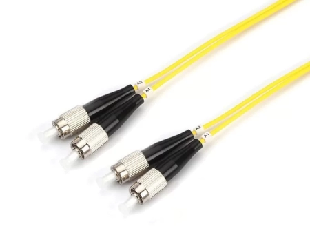 Оптический патчкорд FC/UPC-FC/UPC, SM G652D, 3.0mm, duplex, LSZH, 0.5M