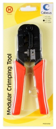 Кримпер для обжима Cabeus HT-568 для RJ-45, RJ-12
