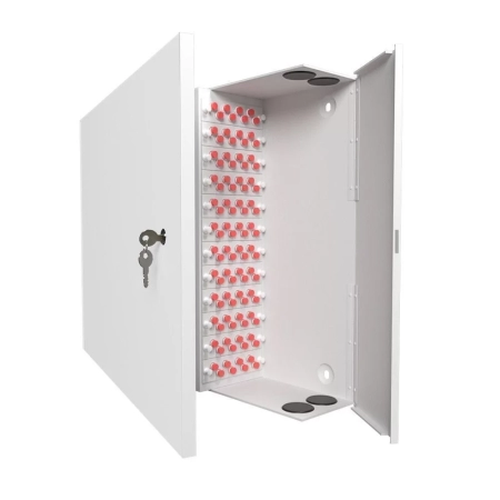 Кросс распределительный настенный КРН, 96, MM, укомплектованный 96 FC/PC