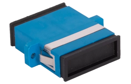 Адаптер (розетка) SC/UPC SM дуплексный с фланцами