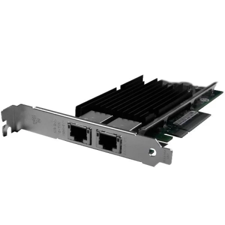 Сетевая карта 10Gigabit Ethernet, 2 RJ-45, 2*10G Base-T, 10 Гбит/с, Intel x540
