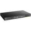 Коммутатор D-Link DGS-1250-28XMP/A1A 24G 4SFP+ 24PoE 370W управляемый