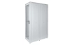 Шкаф телекоммуникационный напольный серверный 19",47U(600x1000) , ШТ-НП-С-47U-600-1000-ПП передняя,задняя двери перфорированные ССД