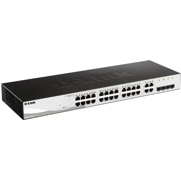 Коммутатор D-Link DGS-1210-28/FL1A 24G 4GBIC управляемый