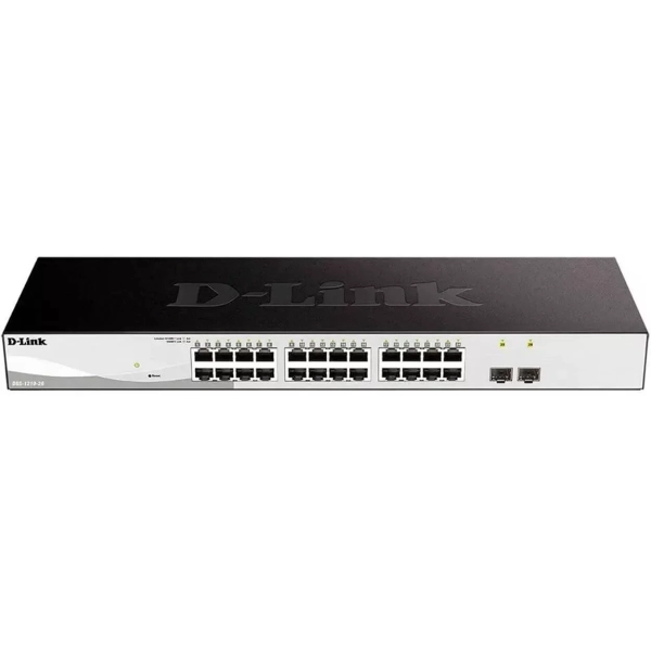 Коммутатор D-Link DGS-1210-26/F3A 24G 2SFP управляемый