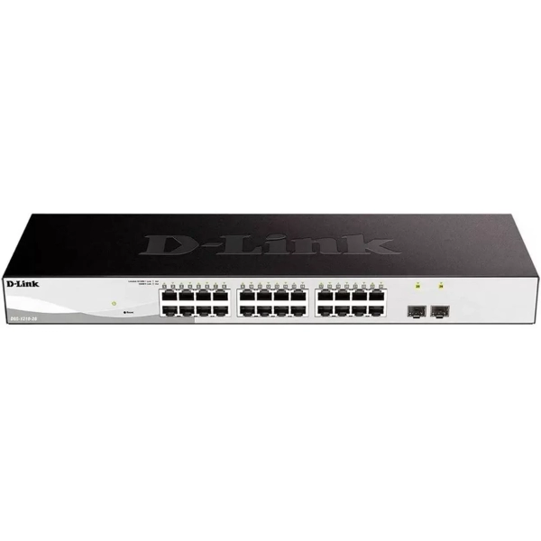 Коммутатор D-Link DGS-1210-26/FL1A 24G 2SFP управляемый
