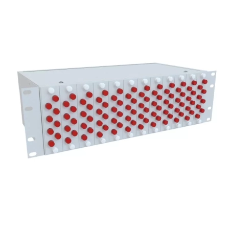 Кросс распределительный стоечный КРС, 19', 3U, 96, SM, укомплектованный 48 FC/UPC