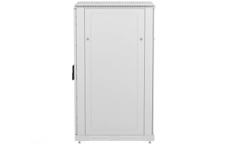 Шкаф телекоммуникационный напольный 19",27U(600x600), ШТ-НП-27U-600-600-С, передняя дверь стекло ССД