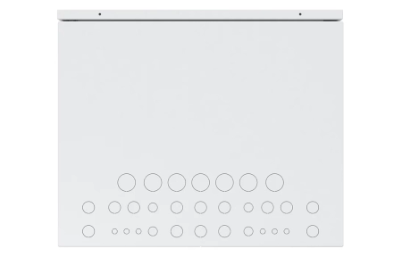 Шкаф климатический телекоммуникационный навесной ШКТ-НВ-2-15U-600-500 с крышей ССД