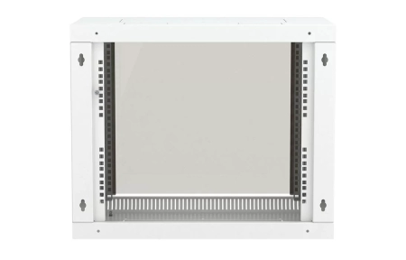 Шкаф телекоммуникационный настенный разборный 19”,15U(600x350), ШТ-НСр-15U-600-350-С дверь стекло ССД
