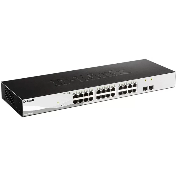 Коммутатор D-Link DGS-1210-26/FL1A 24G 2SFP управляемый