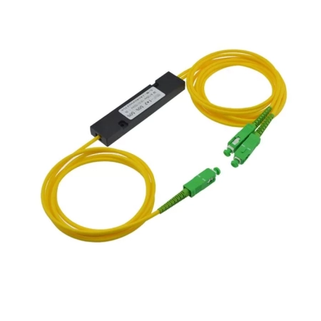 Оптический сплиттер PLC 1х2, SM, 3.0mm, 1.5M, корпус, SC/APC