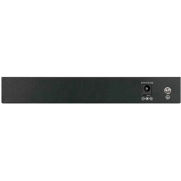 Коммутатор D-Link DES-1009MP/A1A 8x100Mb 1G 8PoE+ 117W неуправляемый