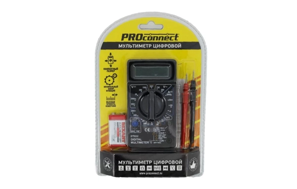 13-3012 Портативный мультиметр M832 (DT832) PROconnect