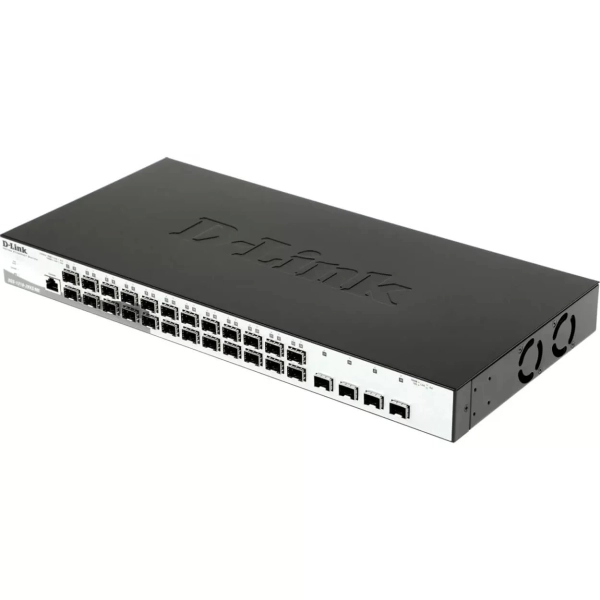 Коммутатор D-Link DGS-1210-28XS/ME/B1A 24SFP 4SFP+ управляемый