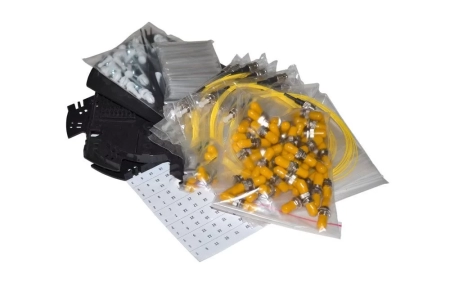 Кросс распределительный стоечный КРС, 19', 2U, 96, SM, укомплектованный 96 ST/UPC