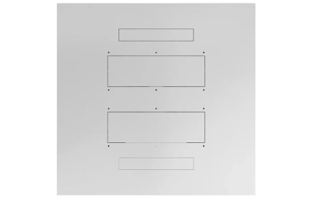 Шкаф телекоммуникационный напольный 19",42U(800x1000), ШТ-НП-42U-800-1000-С, передняя дверь стекло ССД